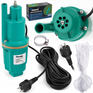 ČERPADLO NA ČISTOU VODU, PONORNÉ, RUSKÉ, HLUBOKÉ, MEMBRÁNOVÉ, VÝKONNÉ, 250 W OD5027 O40