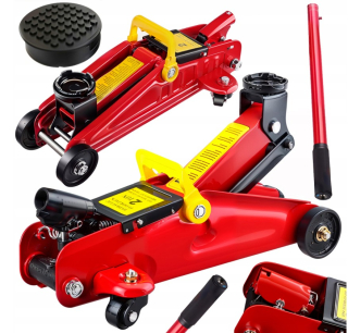 HYDRAULICKÝ ZVEDÁK 2T NÍZKÝ PROFIL + GUMOVÝ OD1121