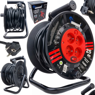 PRODLUŽOVACÍ KABEL na bubnu 25M 3x2,5 od1101