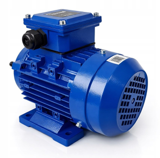 JEDNOFÁZOVÝ ELEKTROMOTOR 1,5 KW 1400 RPM 230 V VÝKONNÝ od9155