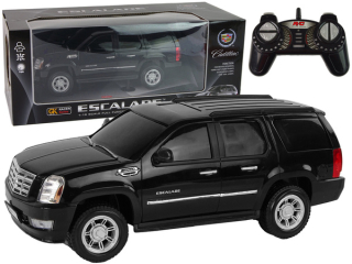 Auto Cadillac Escalade R/C Černý Světla Zvuk 1:16
