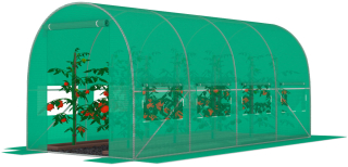 Garden FOLIOVNÍK zahradní skleník 4x2x2 m 8m2 UV4 3924