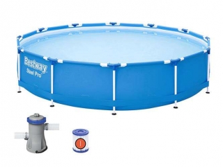 Bestway Zahradní bazén Steel Pro 366x76cm + čerpadlo 56681