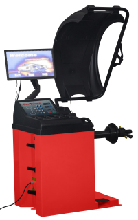 VYVAŽOVAČKA KOL PNEUMATIK RÁFKŮ AUTOMAT + LASER KD5842